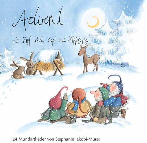 Produktbild Advent mit Zipf, Zapf, Zepf und Zipfelwitz / 24 Mundartlieder, Audio-CD (Stephanie Jakobi-Murer, Schweizerdeutsch)