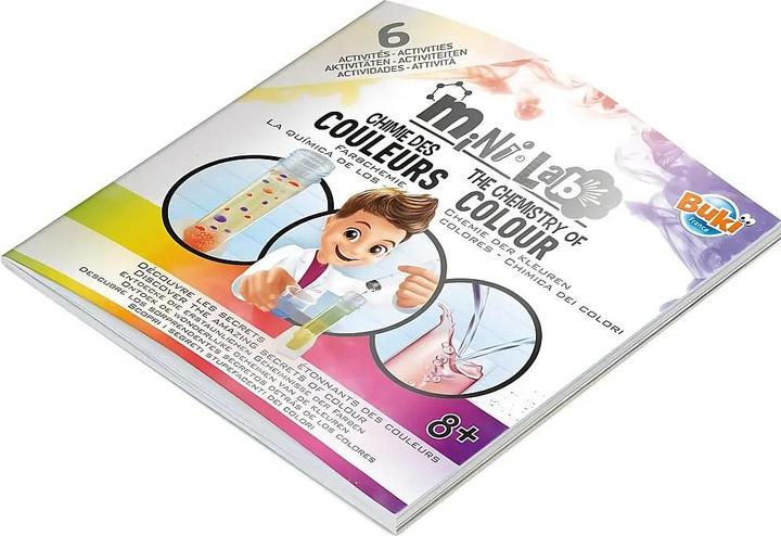 Actual product image Buki Experiment kit mini Lab color chemistry