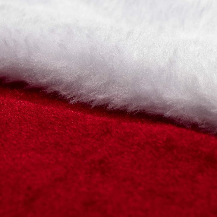 Image du produit Com-four Weihnachtsbaumdecke, rund, 120 cm, ohne Muster