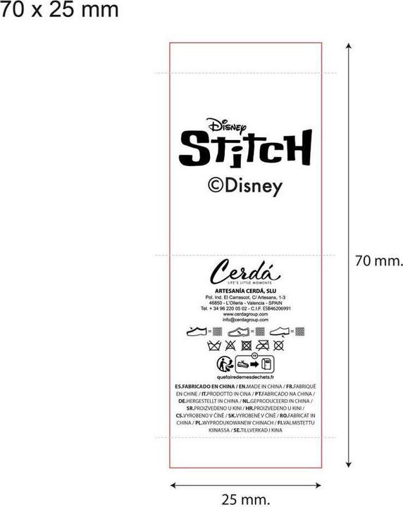 Image du produit Stitch Hausschuhe Hellblau (32, 33)