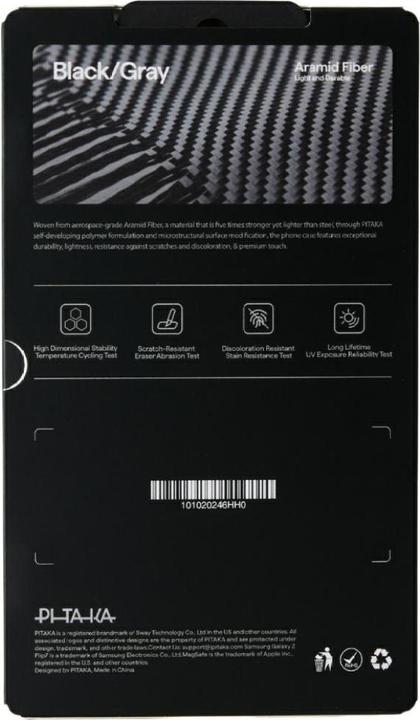 Produktbild Pitaka Ultra-Slim Case (Samsung Galaxy Z Flip7)