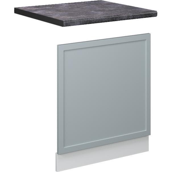 Vicco Frontblende Fame-Line, Geschirrspüler Zubehör, Grau