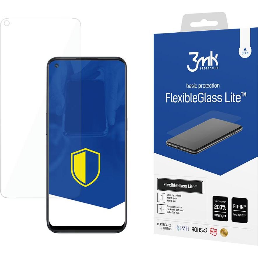 3MK hybrid glass FlexibleGlass Lite for OnePlus Nord N100 (1 Stück, OnePlus Nord N100), Smartphone Schutzfolie