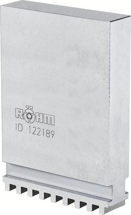 Produktbild Röhm Blockbacke BL in Sonderhöhe, Grösse 250, 3-Backensatz, ungehärtet, 16MnCr5, Hoehe 100
