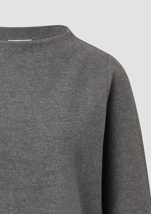 Produktbild s.Oliver Sweatshirt Weiches Sweatshirt mit Stehkragen (38)