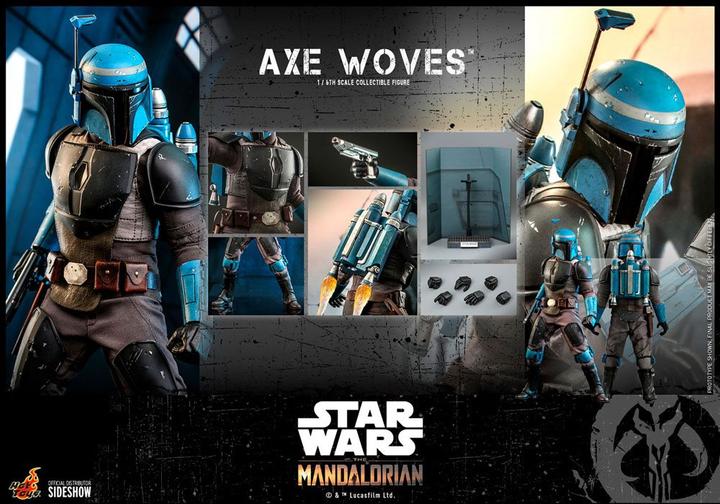 Actual product image Hot Toys Star Wars - The Mandalorian "Axe Woves" 1/6 action figure