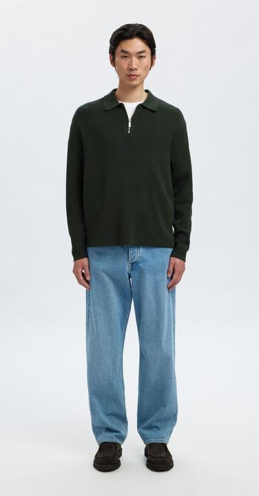 Produktbild Selected Homme Slhteller Fn Relaxed Half Zip Polo Noos (L)