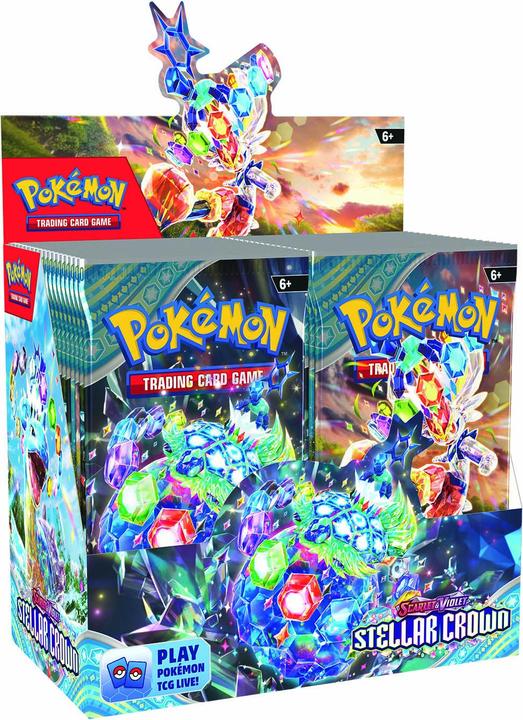 Immagine prodotto Pokémon Stellar Crown (Inglese, Pacchetto Booster)