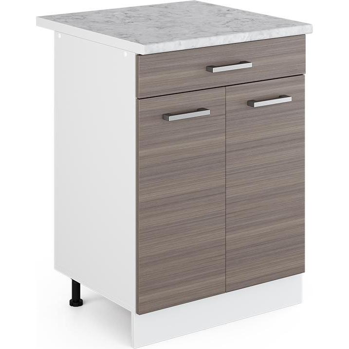 Vicco, Regal, Küchenschrank mit Schublade R-Line (60 x 60 x 81.5 cm)