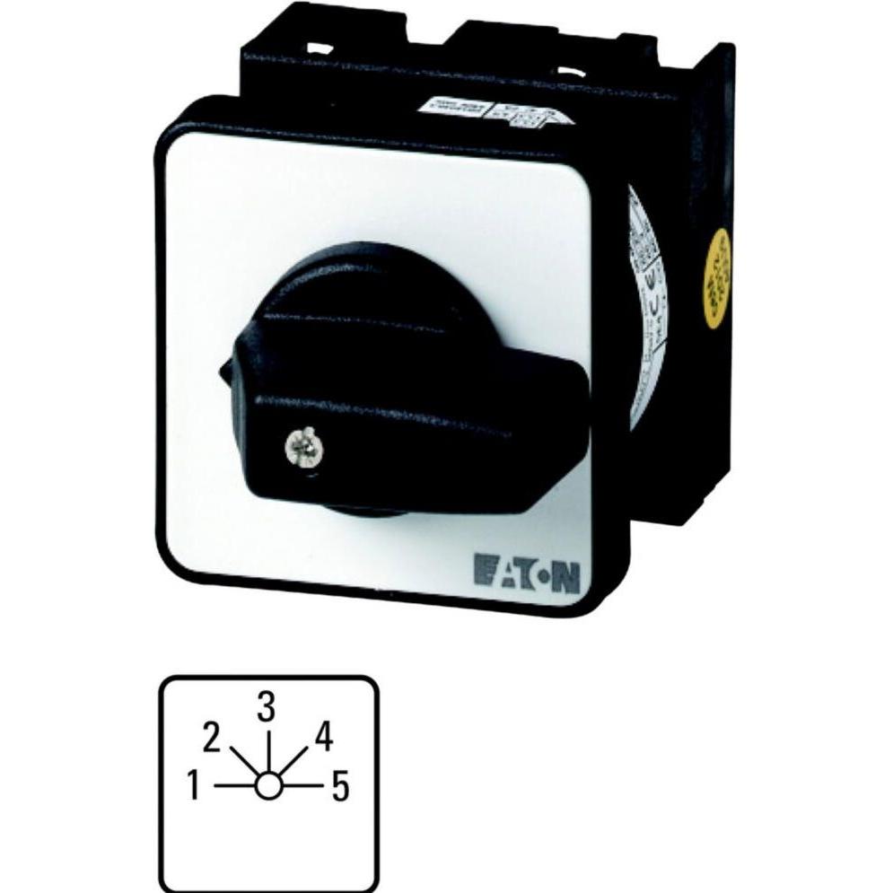 Eaton EATO Stufenschalter, Taster + Schalter, Schwarz