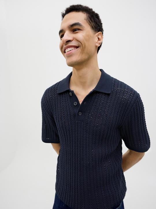Actual product image Jack & Jones Einfarbig Poloshirt Poloshirt (M)