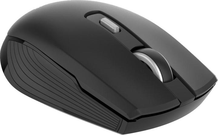 Actual product image Deltaco Silent Wireless USB-C Travel Mouse with USB-C Rece - Mus - 6 scarce - Sort (Wireless)