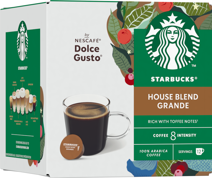 Produktbild Starbucks House Blend Grande by Nescafé Dolce Gusto Medium Roast (12 x Port.)
