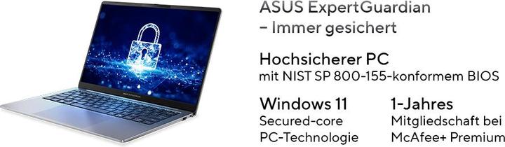 Produktbild ASUS ExpertBook P5 (14", 512 GB, 16 GB, DE, Intel Core Ultra 5 226V)