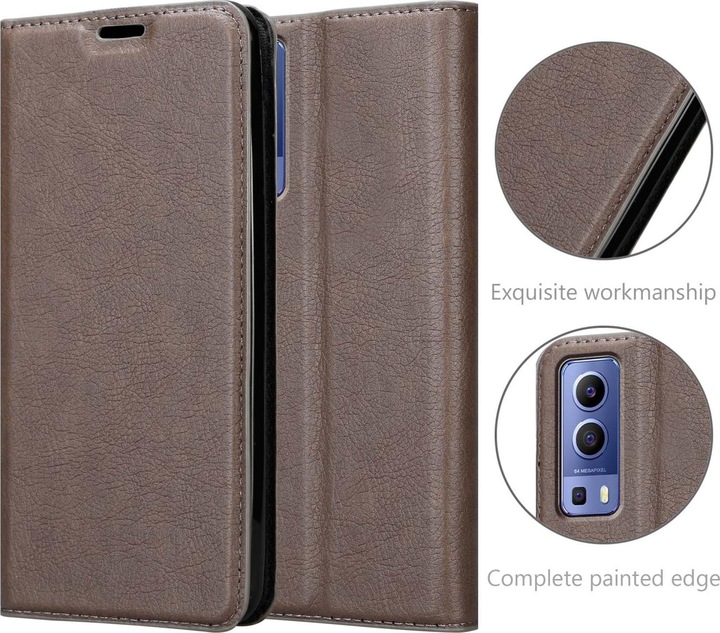 Actual product image Cadorabo Book Invis. Magnet sleeve (Vivo Y72 5G, Vivo Y52s 5G)