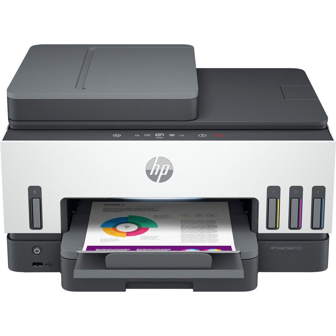 HP Smart Tank 7605 All-In-One (Tintentank, Farbe), Drucker