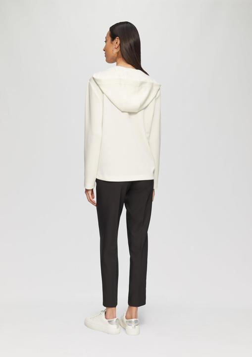 Actual product image S.Oliver Sweatshirt Kapuzenshirt aus Sweat mit Satin-Details (42)