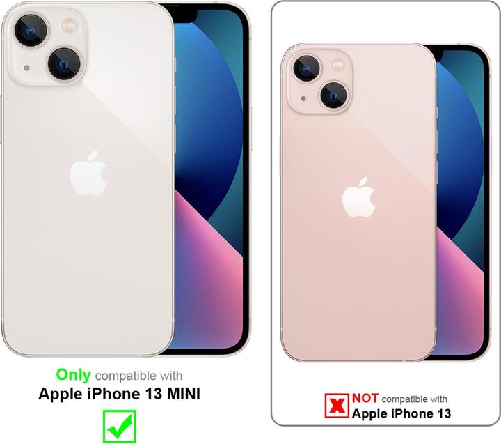 Image du produit Cadorabo Étui X-Wallet en simili cuir (Apple iPhone 13 mini)