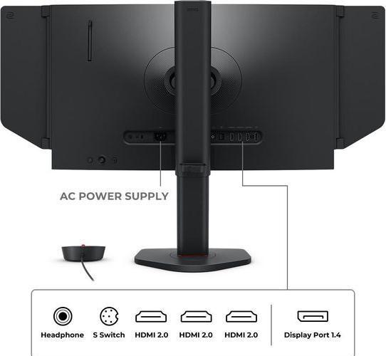 Actual product image BenQ XL2546X+ (1920 x 1080 pixels, 24.50")