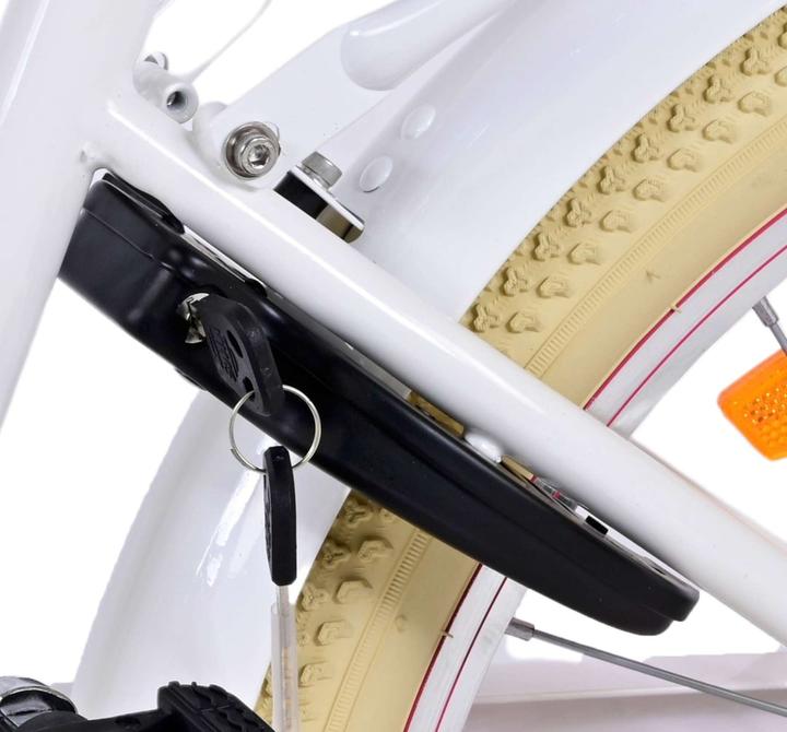 Actual product image Volare Excellent Kinderfiets - Meisjes - 20 inch - Wit (20")