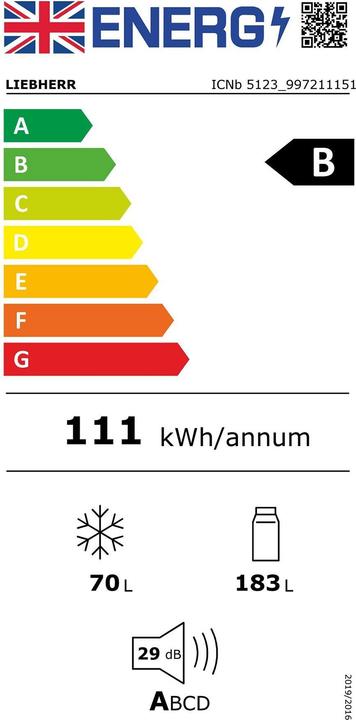 Energie-Label Liebherr ICNb 5123 Plus (253 l)