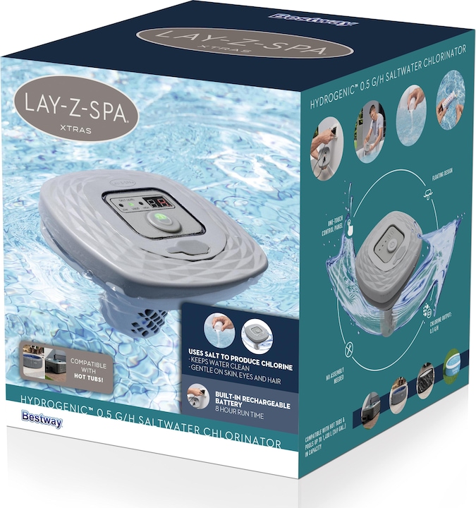 Actual product image Bestway Lay-Z-Spa 0.5 g/h Saltwater Chlorinator