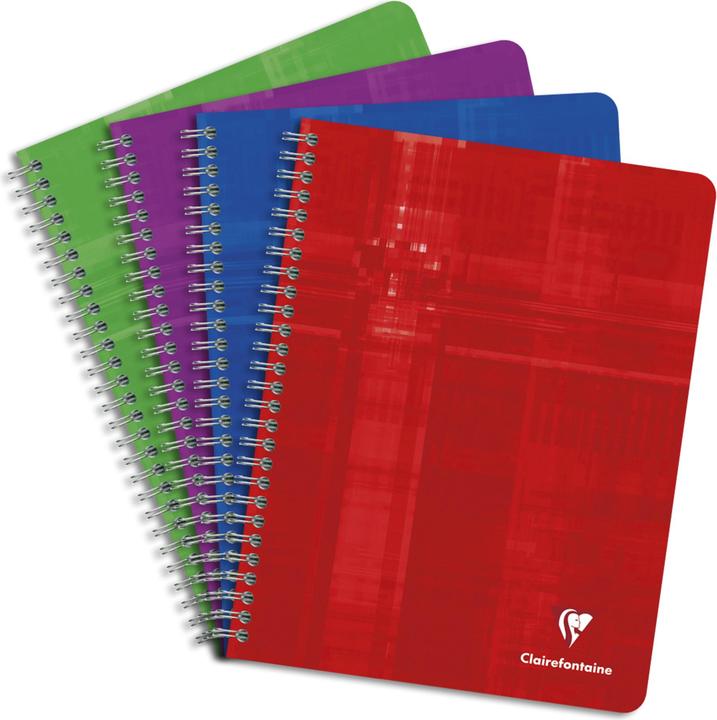 Image du produit Clairefontaine Carnet à spirale (17 x 22 cm, Couverture rigide)