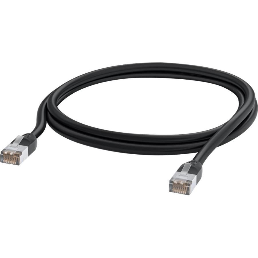 Thumbnail - Ubiquiti UACC-CABLE-PATCH-OUTDOOR-1M-BK - Patchkabel Outdoor, 1 m, schwarz (S/UTP, CAT5e, 1 m), Netzwerkkabel