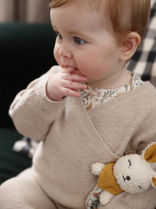 Image du produit Vertbaudet Veste enveloppante douce pour bébé (56)
