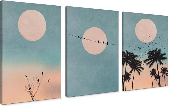 Produktbild Trenddeko Set - Monde (3er Set) (70 x 100 cm)