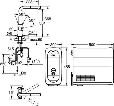 Immagine prodotto Grohe Raffreddatore per la casa blu