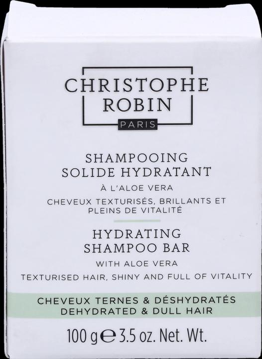 Produktbild Christophe Robin Hydrating Shampoo Bar with Aloe Vera (100 ml, Festes Shampoo)