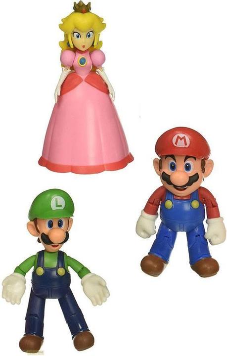 Actual product image Jakks Pacific World of Nintendo: Mushroom Kingdom (Set of 3)