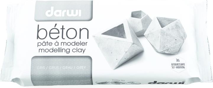 Produktbild Clairefontaine Darwi | Modelling clay Beton 1Kg