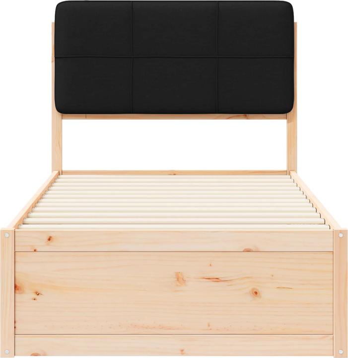 Image du produit vidaXL Moderner Bettrahmen (90 x 190 cm)