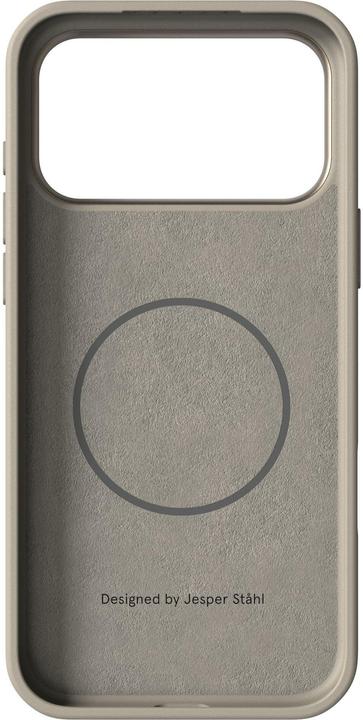 Actual product image Nudient Bold MagSafe Case Apple iPhone 17 Pro Max Linen Beige (Apple iPhone 17 Pro Max)