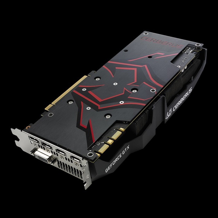 Actual product image ASUS GeForce CERBERUS GTX 1070TI A8G (8 GB)
