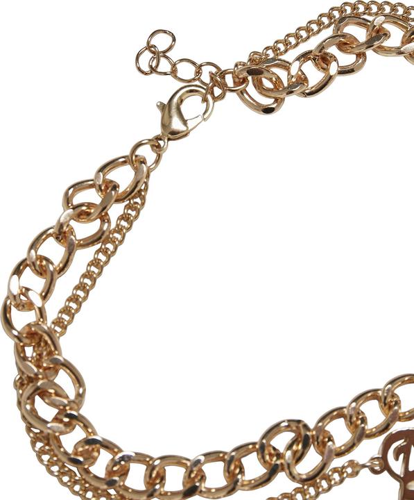 Produktbild Urban Classics Zodiac Golden Anklet (20% rostfreier Stahl, 80% Eisen, 22 cm)