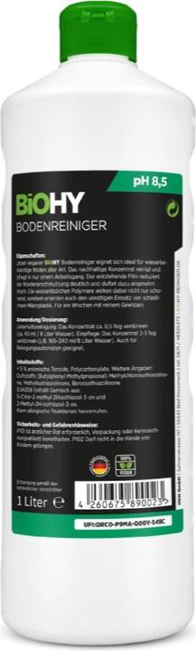 Image du produit Biohy Nettoyant concentré pour sols