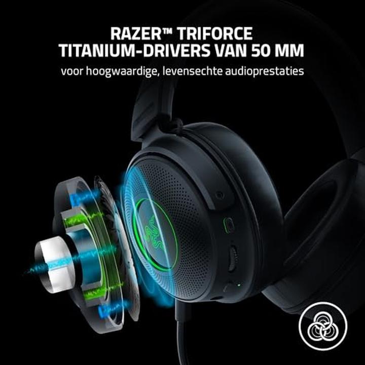Actual product image Razer Kraken V3 Pro (Wireless, Cable)