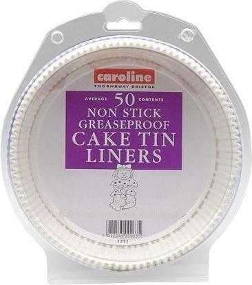 Runde KuchenformEinlagen(50 StückPackung)