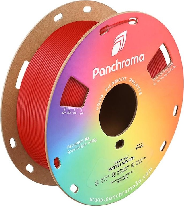 Produktbild Polymaker PolyTerra (PLA, 1.75 mm, 1000 g, Rot)