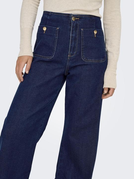 Produktbild Only ONLMADELINE Hohe Taille Weiter Beinschnitt Jeans Jeans mit weitem Bein (30)