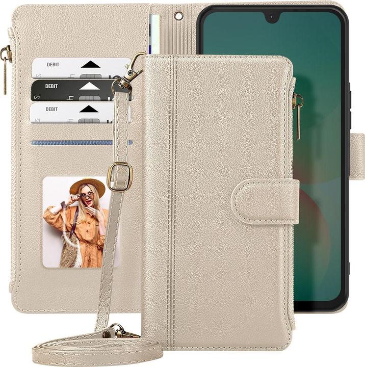 Actual product image Avizar Reissverschlussetui Galaxy A26 (Samsung Galaxy A16, Samsung Galaxy A26)