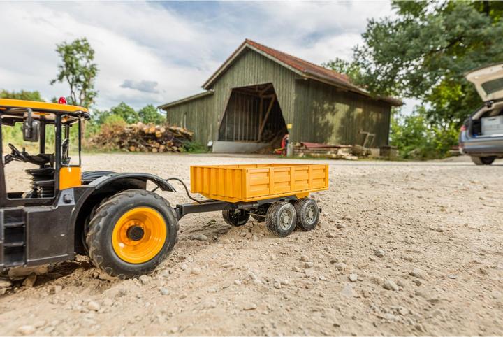Actual product image Carson Modellsport 1:16 Trailer for RC Tractor yellow 1:16 Trailer