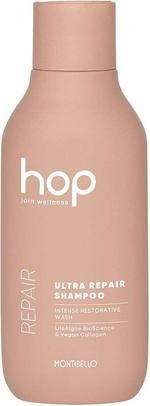 Produktbild HOP MONTIBELLO Ultra Repair szampon intensywnie odbudowujący do włosów suchych i zniszczonych 300ml (300 ml, Flüssiges Shampoo)