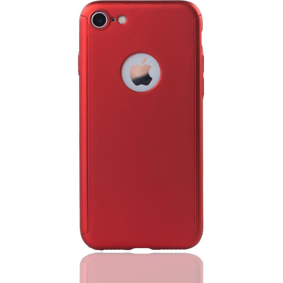 Thumbnail - König Design Schutz Handy Hülle für Apple iPhone 6 / 6s Plus 360 Case Cover Displayschutz Rot (Apple iPhone 6), Smartpho...
