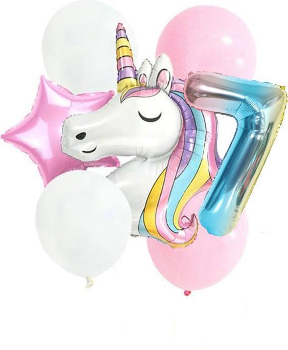 Produktbild Set de ballons - Licorne - 7 (7x)