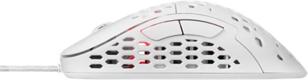 Image du produit Deltaco GAMING White LINE 65g poids, 400-6400 DPI, 1000 Hz, blanc (Filaire)