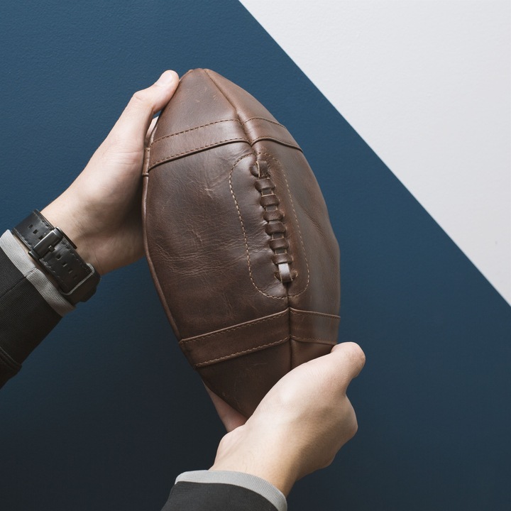 Produktbild Cavendish Echtleder American Football (0.16 l)